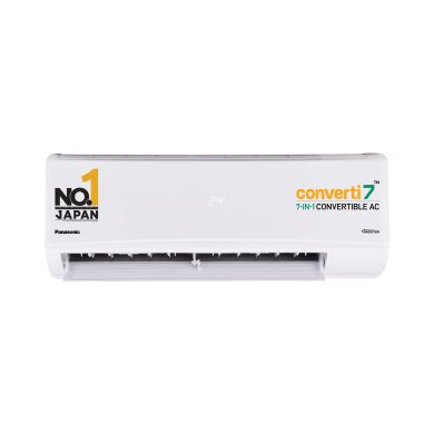 Panasonic 1.5 Ton 3 Star Inverter Split AC (Powerful Mode, Copper Condenser, 7in1 Convertible, 2-Way Swing, PM 0.1 Filter, CS/CU-SU18AKY3T, 2025 Model, White)
