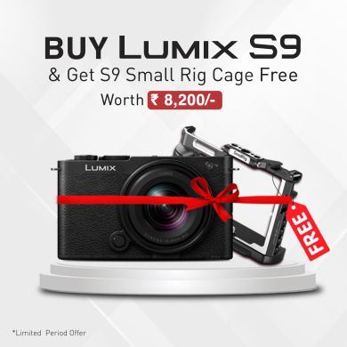 LUMIX S9 24.2MP Full-Frame CMOS Sensor, Human/Animal/Car/Motorcycle Detection, Real Time Lut (DC-S9GW-S, Silver)