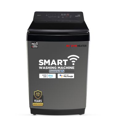 10 Kg 5 Star Fully-Automatic Top Load Washing Machine (NA-F100VF1CB, Dark Grey, Drynamic Spin, Gentle Kizukai Wash,15 Wash Programs)