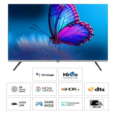 189 cm (75 inches) 4K Ultra HD Smart LED Google TV TH-75PX740DX (4K Colour Engine, HDR 10+, DTS TruSurround, Home Theatre Built-in)