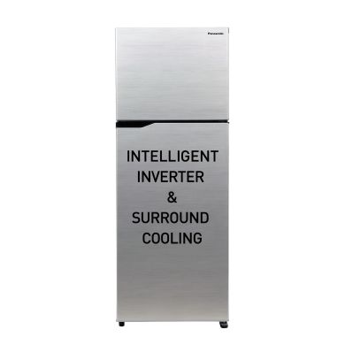309L 3 Star 6-Stage Smart Inverter Frost-Free Double Door Refrigerator (NR-TG321CUSN, Shining Silver, Jumbo Vegetable Basket, 2022 Model, Net Capacity 279L)