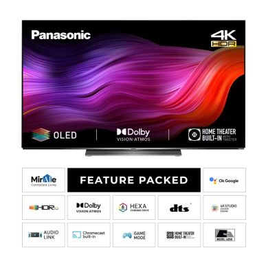164 cm (65 inches) 4K Ultra HD Smart OLED TV TH-65LZ950DX (Black, 4K Studio Color Engine, Dolby Vision & Atmos, HDR 10, Game Mode)