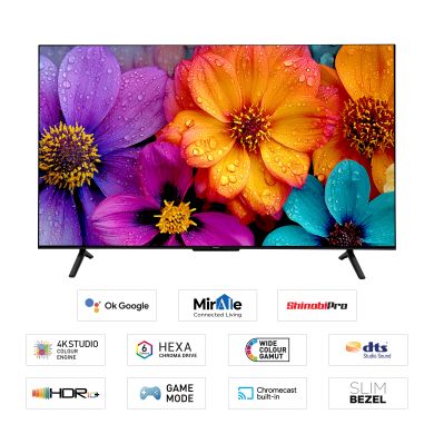 189 cm (75 inches) 4K Ultra HD Smart Mini LED Google TV TH-75PX950DX (4K Studio Colour Engine, HDR 10+ Dolby Vision & Atmos, Home Theatre Built-in with Tweeter)