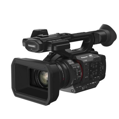 15 MP Proffesional Camcorder with 4K 60p/50p 10bit recording, Built-In Wi-Fi & Ethernet, High-Speed AF with Face Detection (AG-X2ED, Black)