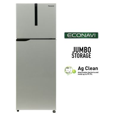 TH272 260 L Electric Grey Double Door Refrigerator with AI Inverter Technology