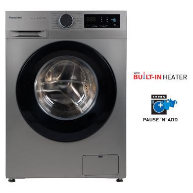 6 Kg 5 Star Fully-Automatic Front Loading Washing Machine (NA-106MB3L01, Grey)