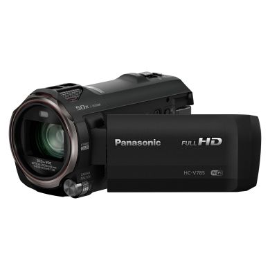 Full HD Consumer Camcorder with Optical 20x Zoom, HDR (High Dynamic Range) Movie, High Sensitivity 1/2.3-inch BSI Sensor (HC-V785K, Black) 