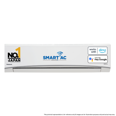 2 Ton 3 Star Hot & Cold Wi-Fi Inverter Smart Split AC (Copper Condenser, 7 in 1 Convertible with True AI Mode, 2 Way Swing, PM 0.1 & Ag Clean Plus Air Purification Filter, 2024 Model, White)