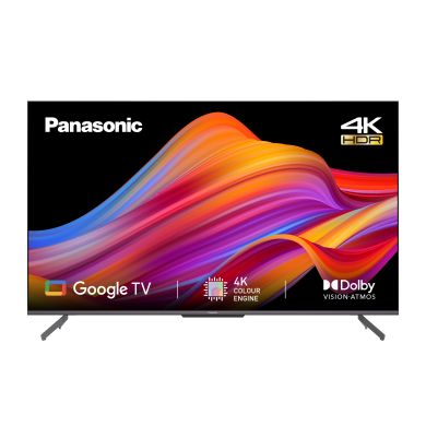 163 cm (65 inches) 4K Ultra HD Smart LED Google TV TH-65MX850DX (Black, 4K Colour Engine, Dolby Vision & Atmos, Google Assistant)