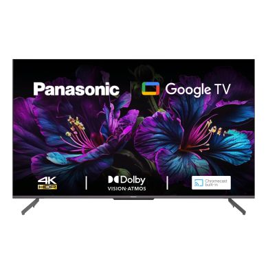 139 cm (55 inches) 4K Ultra HD Smart LED Google TV TH-55MX850DX (Black, 4K Colour Engine, Dolby Vision & Atmos, Google Assistant)